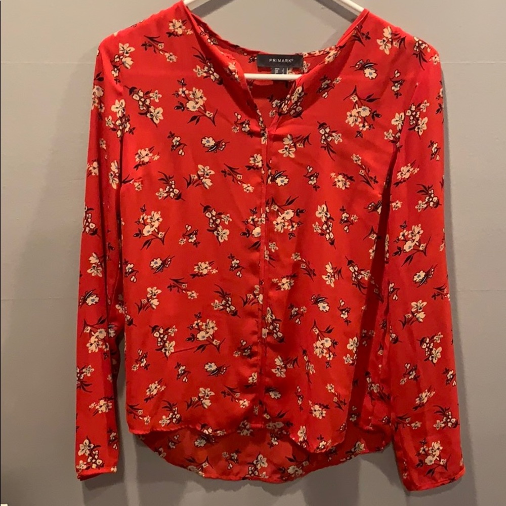 Long sleeve blouse